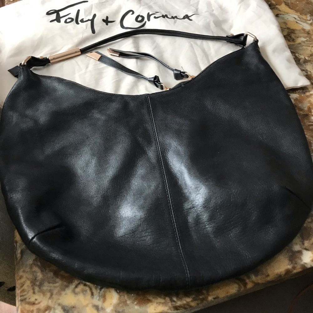 Foley +Corinna Leather Hobo Bag